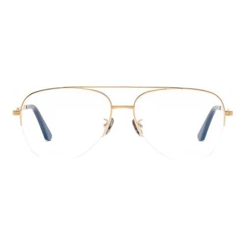 Cartier Santos De Cartier Титановый Сплав Авиатор Оправа для Очков Мужская