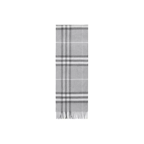 Burberry Вязаные шарфы Унисекс Светлый Фотиния Серый