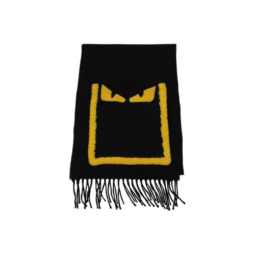 Fendi Шерпа Шарфы Мужской Черный