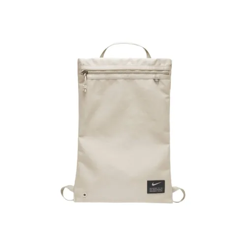 Nike Полиэстер Рюкзак Стандартный Унисекс Бежевый Желтый