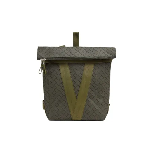 Bottega Veneta Хлопок Рюкзак Рюкзак Мужской Полевой Зеленый