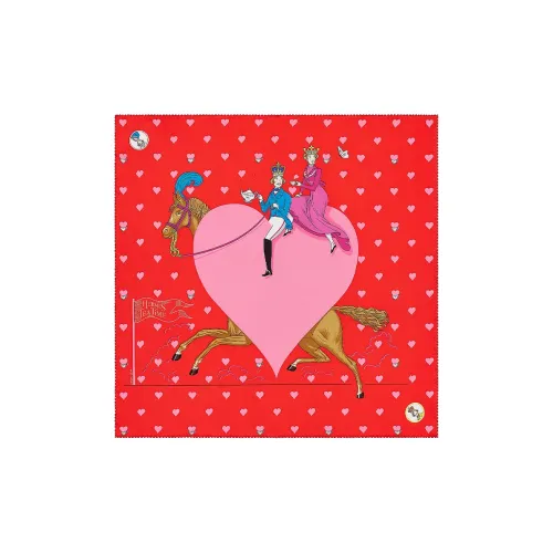 HERMES Шелковые шарфы Женские Красный