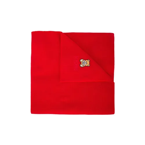 MOSCHINO Тедди Wool Knit Шарфы Красный Женские