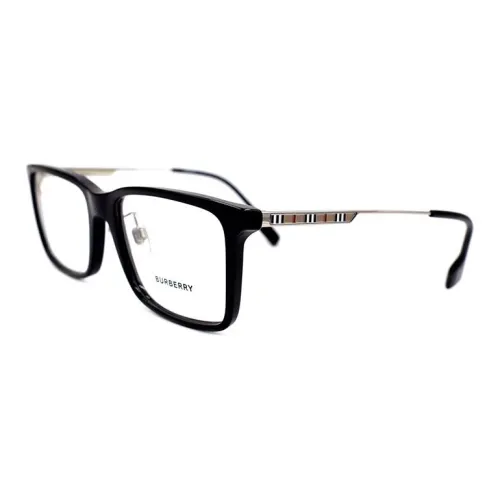 Burberry Пластиковая оправа Прямоугольные оптические очки Мужские Черные