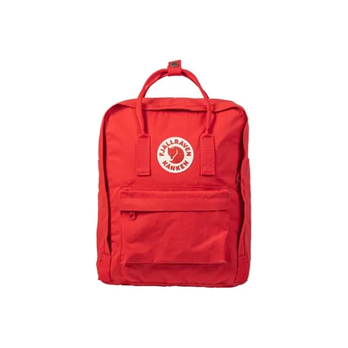 Fjallraven Хлопок Рюкзак Рюкзак Стандартный Унисекс Красный