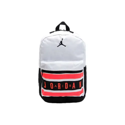 Jordan Полиэстер Баскетбольная Сумка Рюкзак Стандартный Унисекс Белый Красный