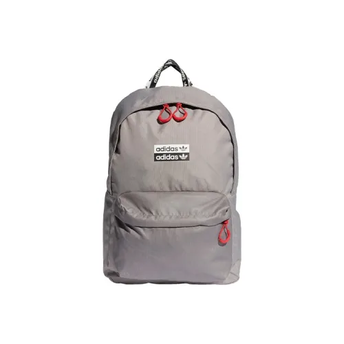 Adidas Originals Polyester Backpack Regular Unisex Gray Adidas Originals Полиэстер Рюкзак Стандартный Унисекс Серый