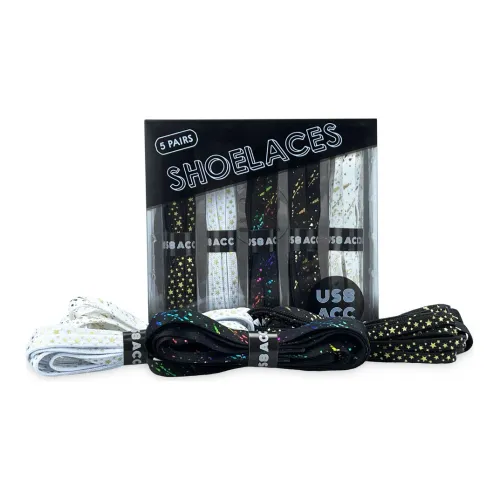 US8ACC Полиэстер Шнурки для обуви Унисекс
