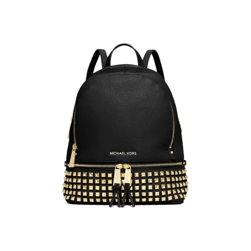 MICHAEL KORS Рюкзак из коровьей кожи средний женский черный