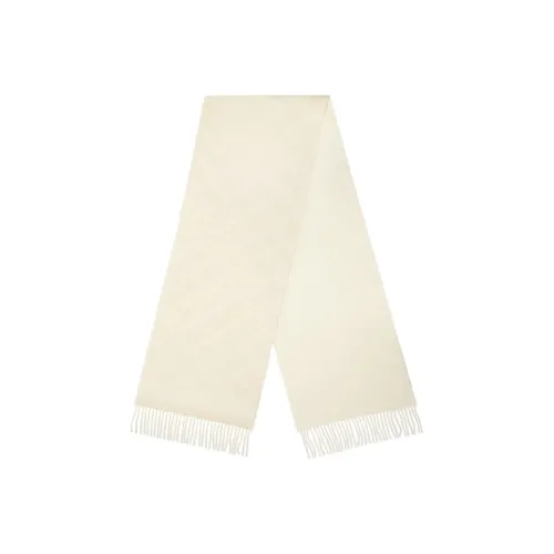 FENDI Wool Knit Шарфы Белый Женские