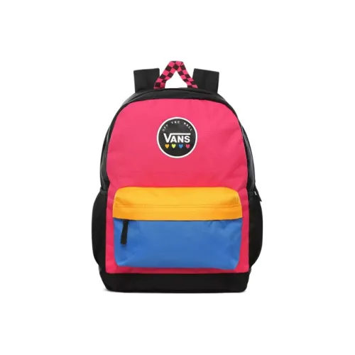 Vans Полиэстер Рюкзак Унисекс Розовый Желтый Синий