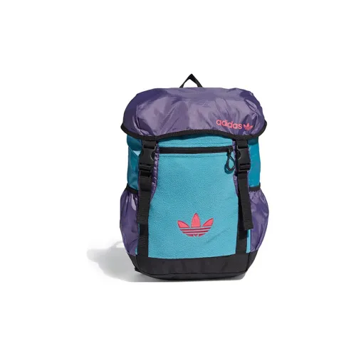 Adidas Originals Polyester Backpack Standard Unisex Tech Purple