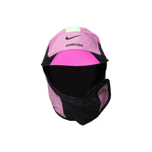 NIKE Хлопковая шляпа розового цвета, унисекс