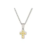 Жёлтый квадрат бриллианты + белые бриллианты