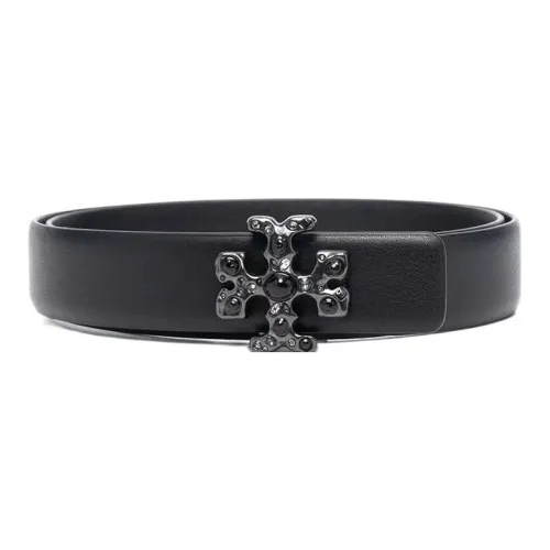 TORY BURCH Кожаные ремни Унисекс Черный