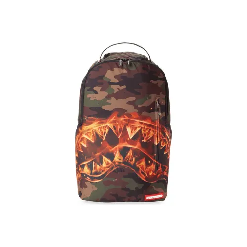 SPRAYGROUND Ткань Рюкзак Маленький Унисекс Камуфляж