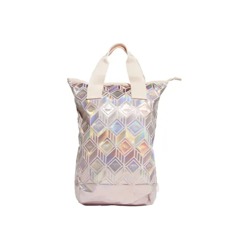 Adidas Originals Artificial Leather Backpack Standard Unisex Dazzling Color Copper Metallic Adidas Originals Искусственная кожа Рюкзак Стандартный Унисекс Ослепительный цвет Медный Металлик