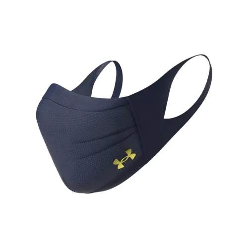 Under Armour Полиэстер Маска для лица Синяя Унисекс