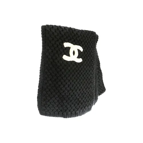 CHANEL Кашемир Вязаные Шарфы Унисекс