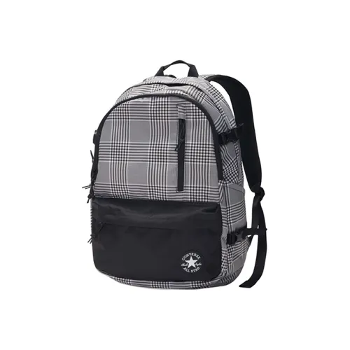 Converse Straight Edge Polyester Backpack Regular Men's Gray Конверс Straight Edge Полиэстер Рюкзак Стандартный Мужской Серый