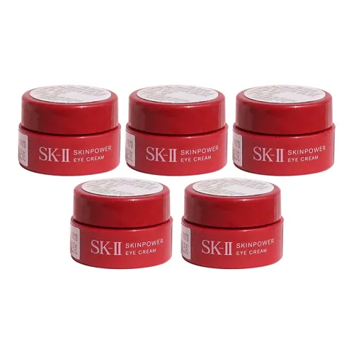 SK II Оригинальный Red Bottle Big Eye Крем Sample Pack Осветляющий Укрепляющий Увлажняющий Восстанавливающий 2,5г*5