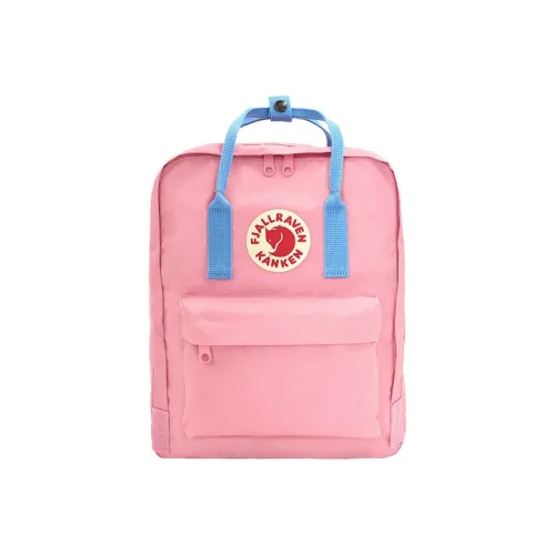 Fjallraven Kanken Ткань Рюкзак Стандартный Женский Светло-Розовый Авиационный Синий