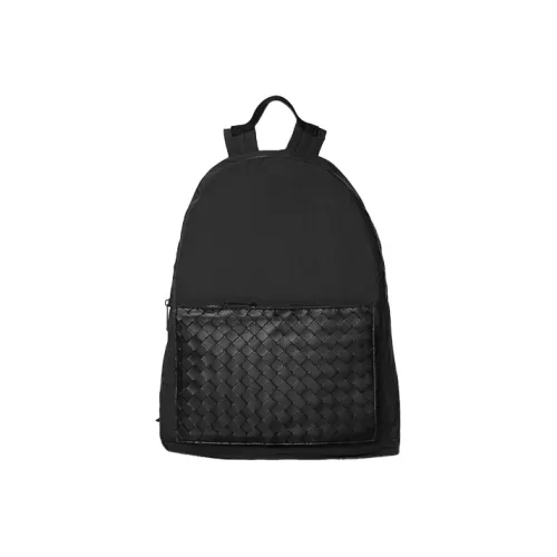 Bottega Veneta Sheepskin Backpack Regular Men's Black