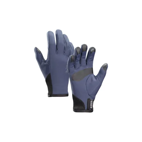 Arcteryx Кожа Спортивные перчатки Серый Унисекс