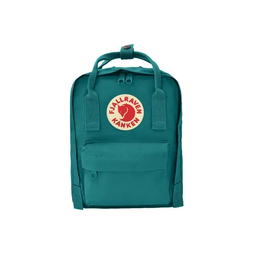 Fjallraven Полиэстер Маленький Рюкзак Сумка для iPad Рюкзак Мини Мужской Ледниковый Зеленый