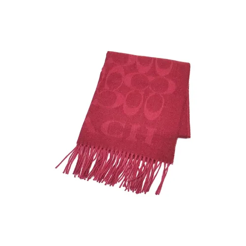 COACH Кашемир Вязаные Шарфы Унисекс