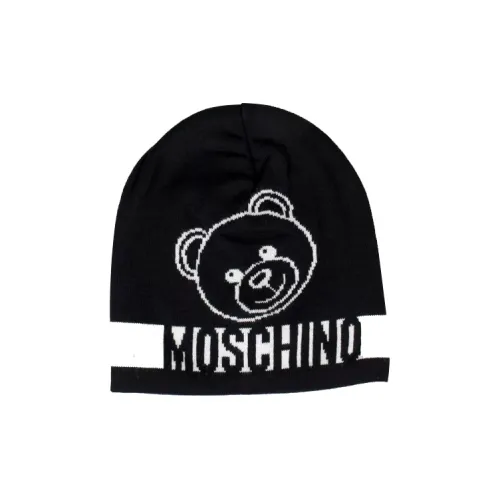 MOSCHINO Хлопок Шапки и Кепки Унисекс Черный