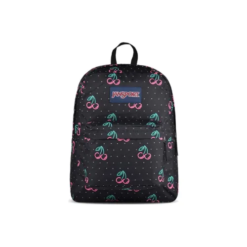 JanSport Полиэстер Рюкзак Средний Унисекс Неон Вишня