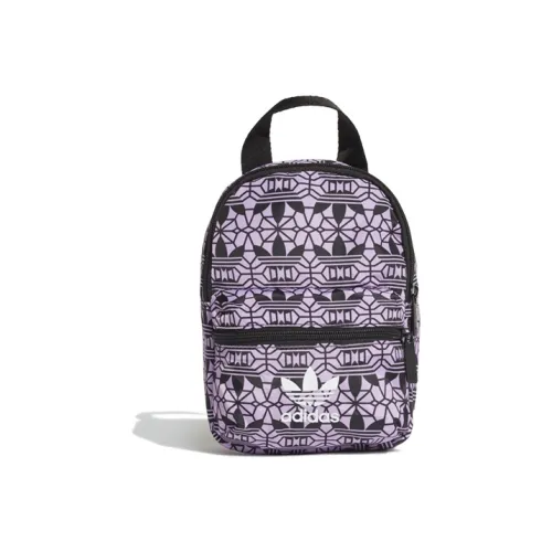 Adidas Originals Polyester Backpack Mini Women's Purple