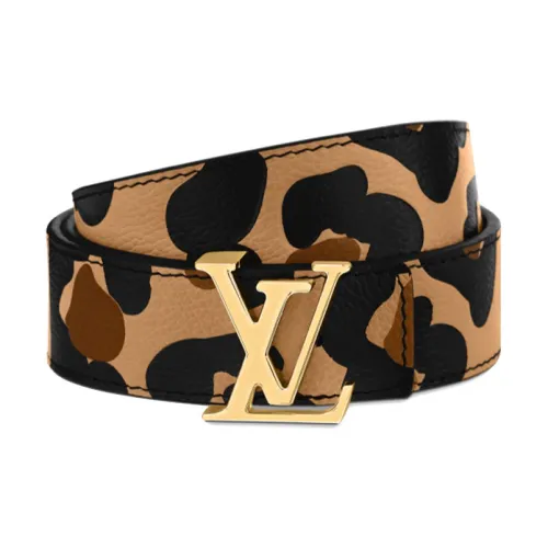 LOUIS VUITTON ICONIC Ремень из коровьей кожи женский 3 см