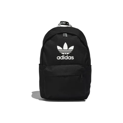 Adidas Originals Polyester Backpack Standard Unisex Black Adidas Originals Полиэстер Рюкзак Стандартный Унисекс Черный