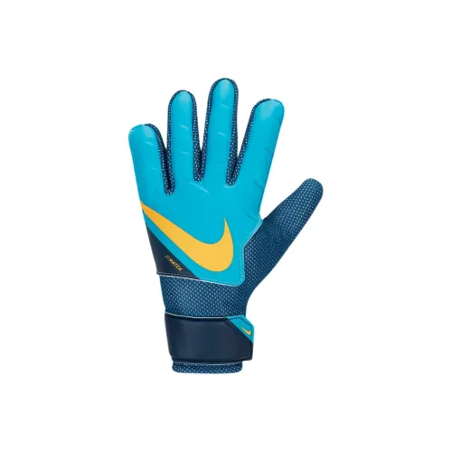 NIKE Полиэстер, Латекс, Смола, Нейлон Спортивные перчатки Синий Kids