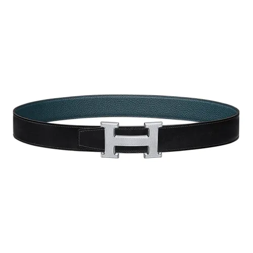 HERMES Ремни из коровьей кожи Мужской 3,2 см