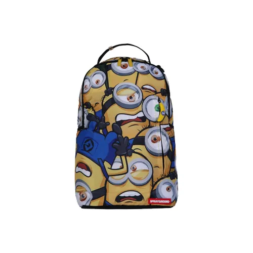SPRAYGROUND Despicable Me Коллаборация Ткань Рюкзак Стандартный Унисекс Желтый