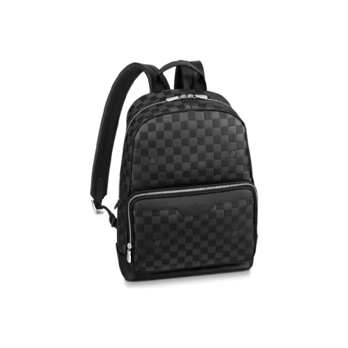 LOUIS VUITTON Рюкзак из коровьей кожи мужской черный