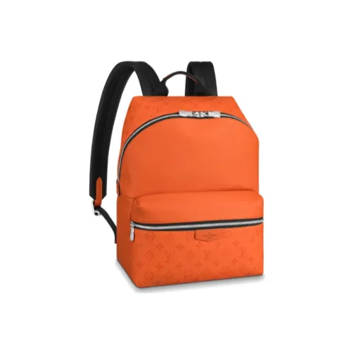 LOUIS VUITTON Discovery Коровья кожа холст рюкзак мужской апельсин