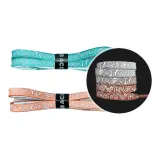Gradient Mint Green Paisley 3M Laces 1 Pack + Gradient Coral Orange Paisley 3M Laces 1 Pair  
Градиент Мятный Зеленый Пейсли 3M Шнурки 1 Пачка + Градиент Коралловый Оранжевый Пейсли 3M Шнурки 1 Пара