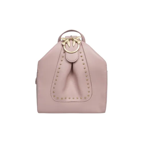 PINKO SIMPLY Коровья кожа Swallow Сумка Рюкзак Женские Розовый