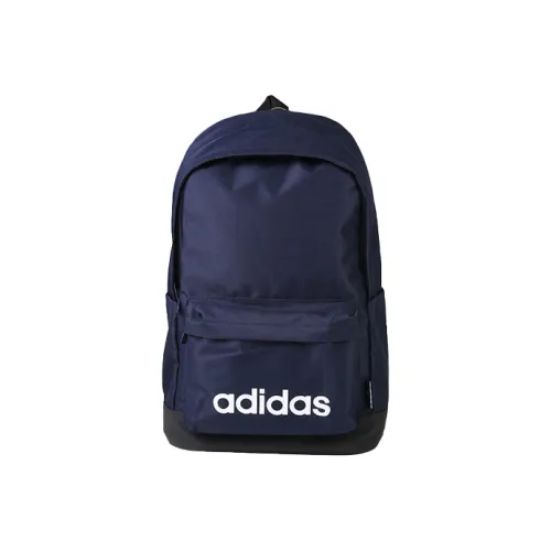 Adidas Polyester Backpack Standard Unisex Dark Blue Adidas Полиэстер Рюкзак Стандартный Унисекс Темно-Синий