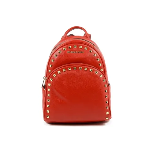 MICHAEL KORS Abbey Leather Backpack Women's Red MICHAEL KORS Аббатство Кожа Рюкзак Женские Красный