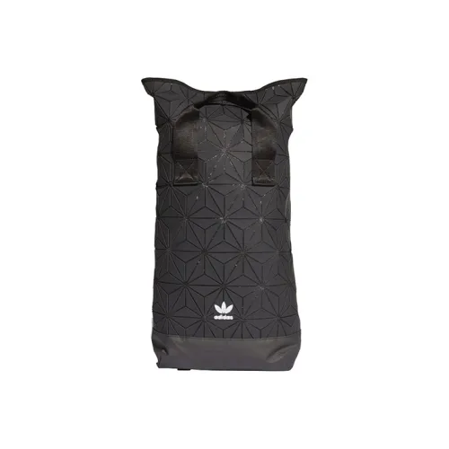 Adidas Originals ISSEY MIYAKE Коллаборация ПУ (полиуретан) Рюкзак Стандартный Унисекс Черный