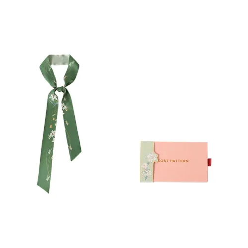 LOST PATTERN Шелковые шарфы для женщин