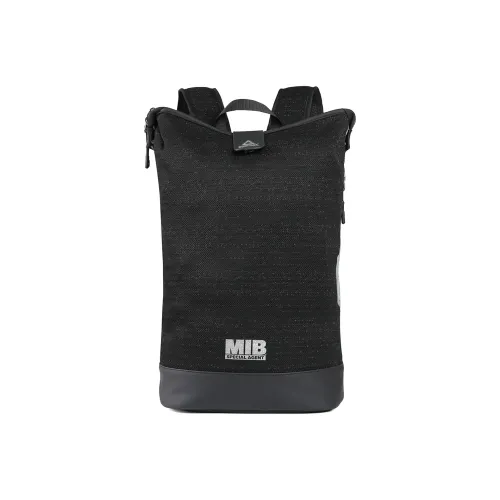 PEAK Кожа Рюкзак Дорожная Сумка Студенческий Рюкзак Стандартный Унисекс Черный