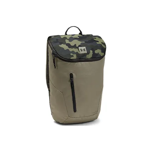 Under Armour Полиэстер Рюкзак Стандартный Унисекс Серый Камуфляж