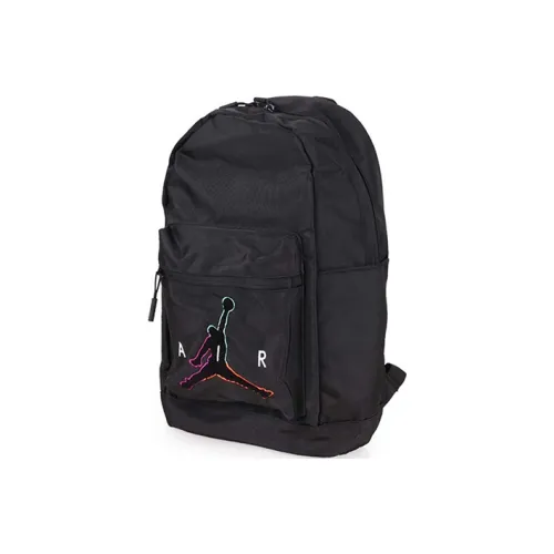 Jordan Polyester Backpack Standard Unisex Black Джордан Полиэстер Рюкзак Стандартный Унисекс Черный