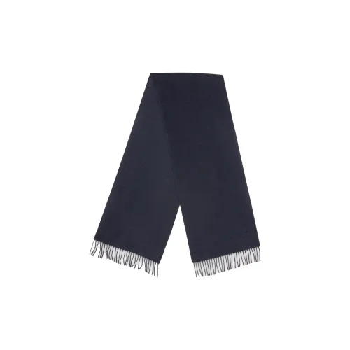 BALLY Шерпа из трикотажа, шарфы, синий, мужской